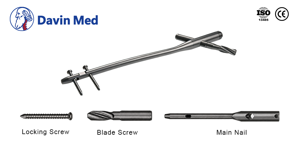 Davin Med PFNA intramedullary nail for orthopedic trauma surgery