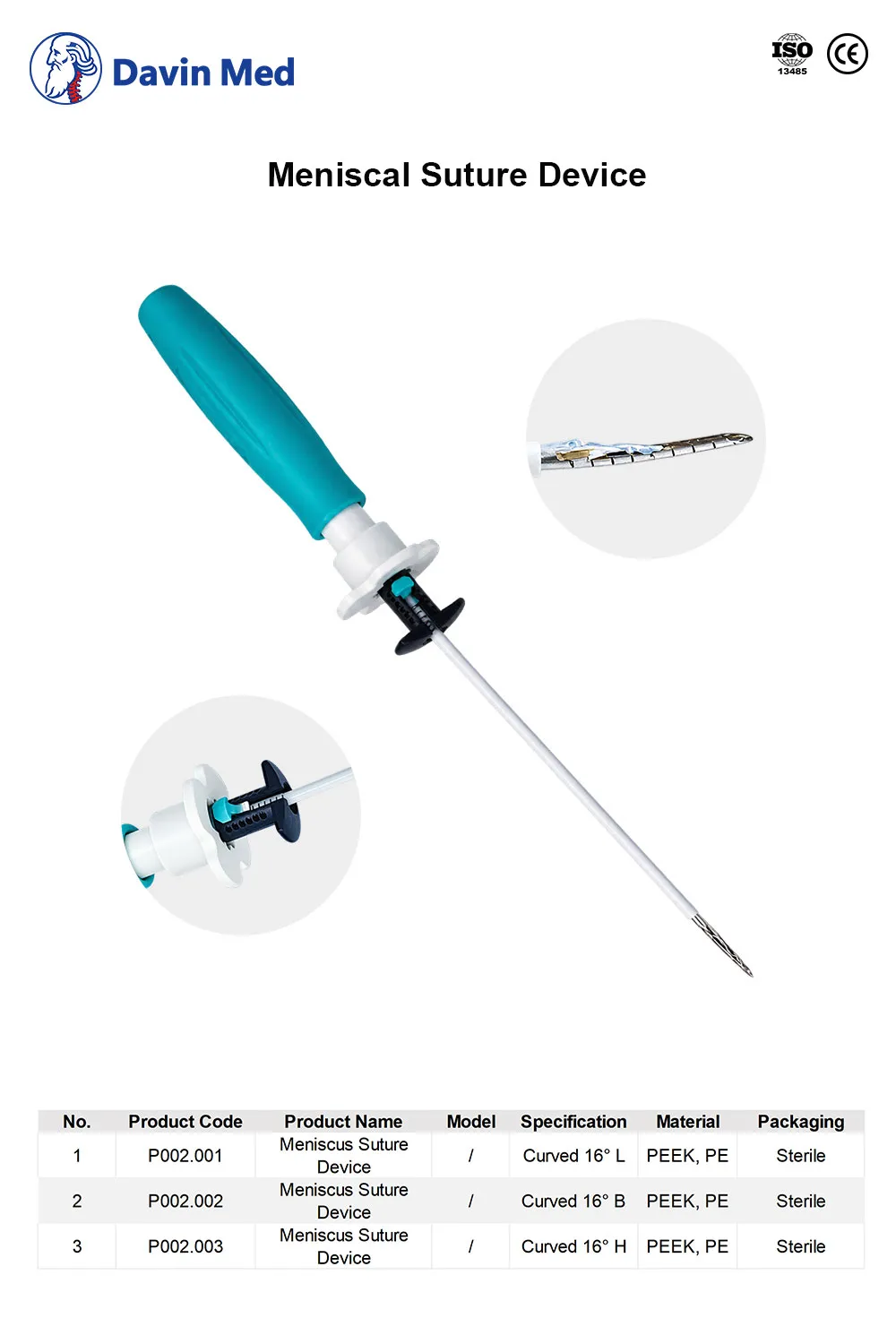 Davin med Meniscal Suture Device