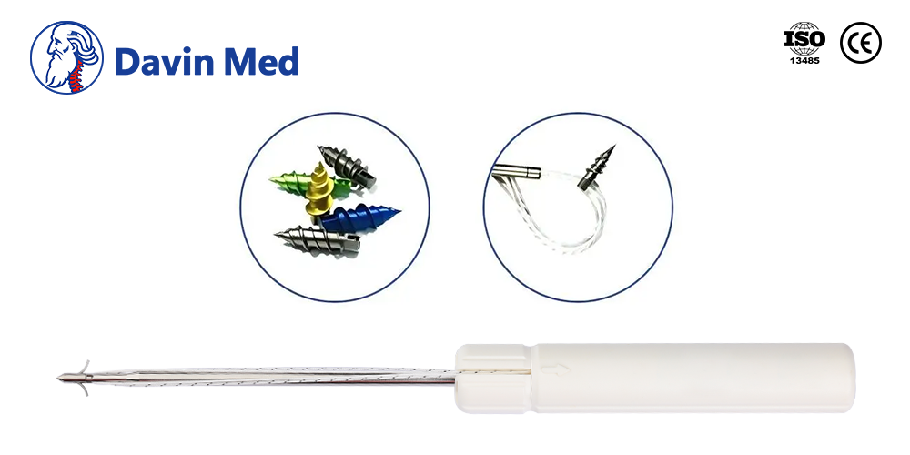 Davin Med metal suture anchor for orthopedic repair