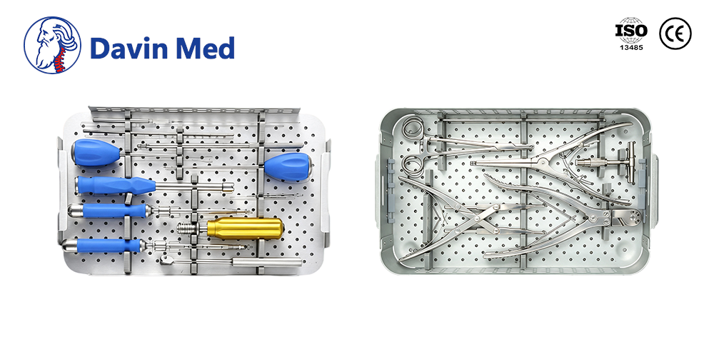 Veterinary Pedicle Instrumentation Set for canine spinal surgery