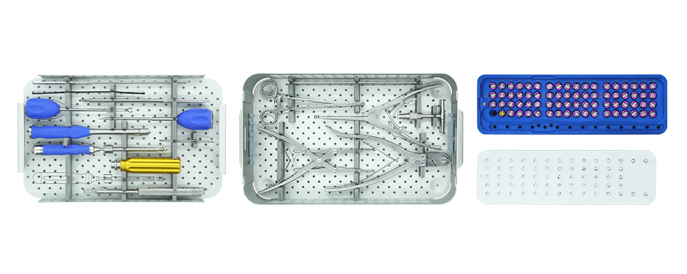 Veterinary Pedicle Screw and compatible spinal fixation components