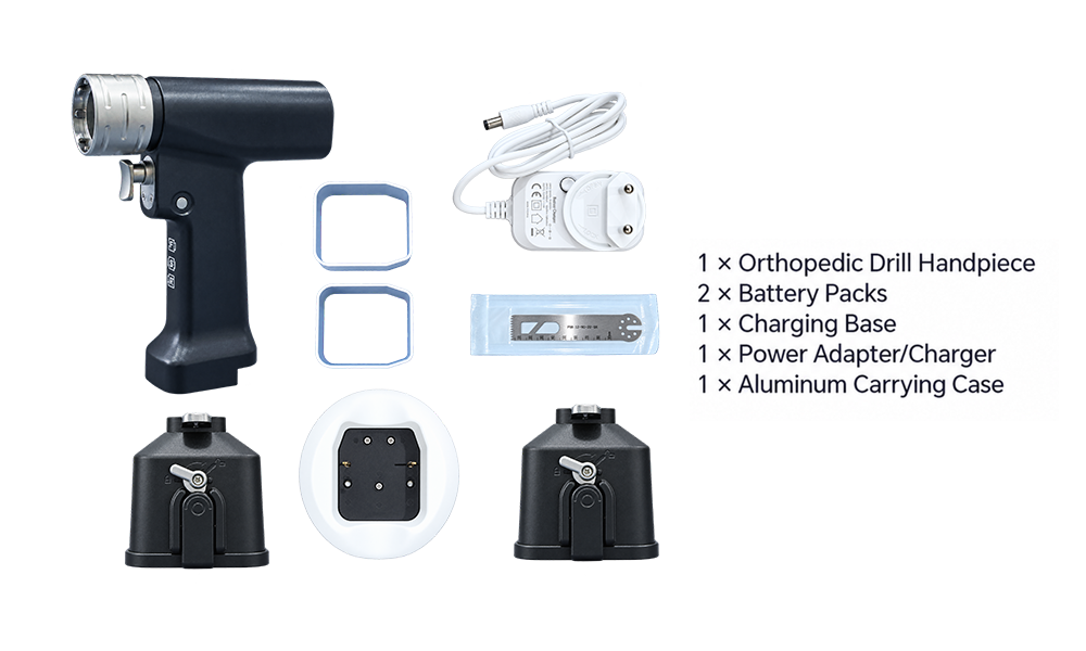 Orthopedic Drill Kit product details and component configuration